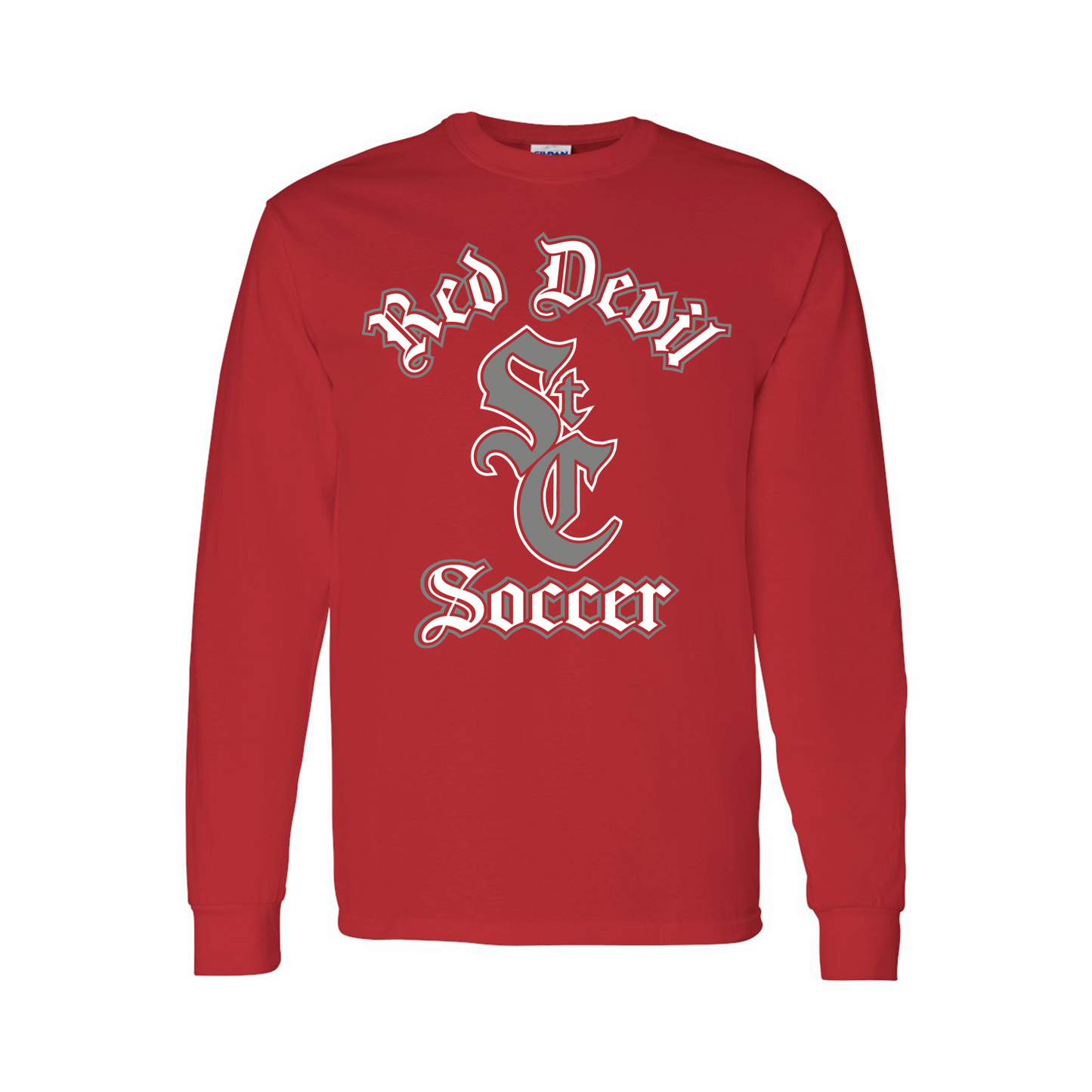 STC Red Devil Soccer Long Sleeve Shirt