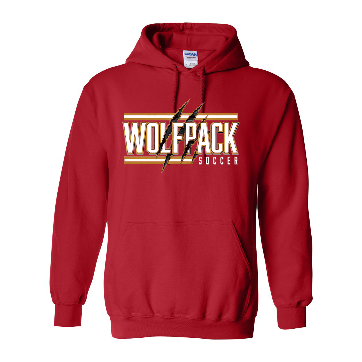 WolfPack Soccer Logo Hoodie