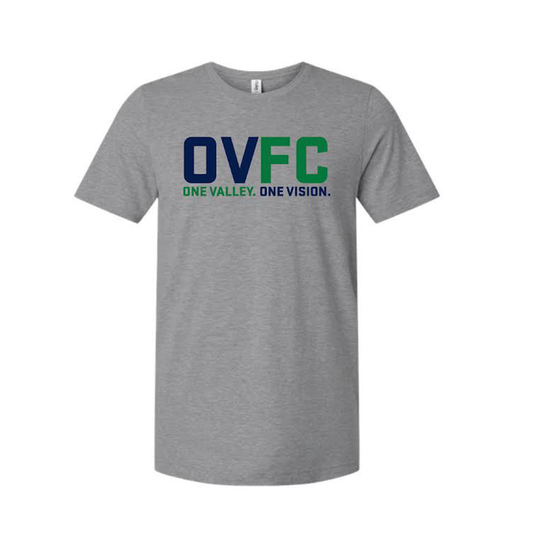 OVFC One Valley One Vision Logo + Sponsors Tee