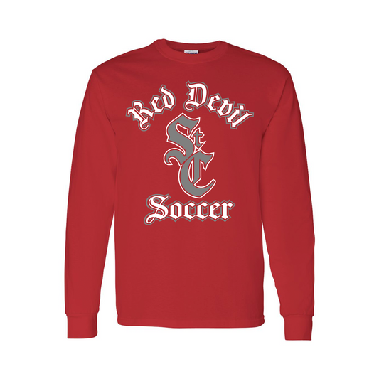 STC Red Devil Soccer Long Sleeve Shirt