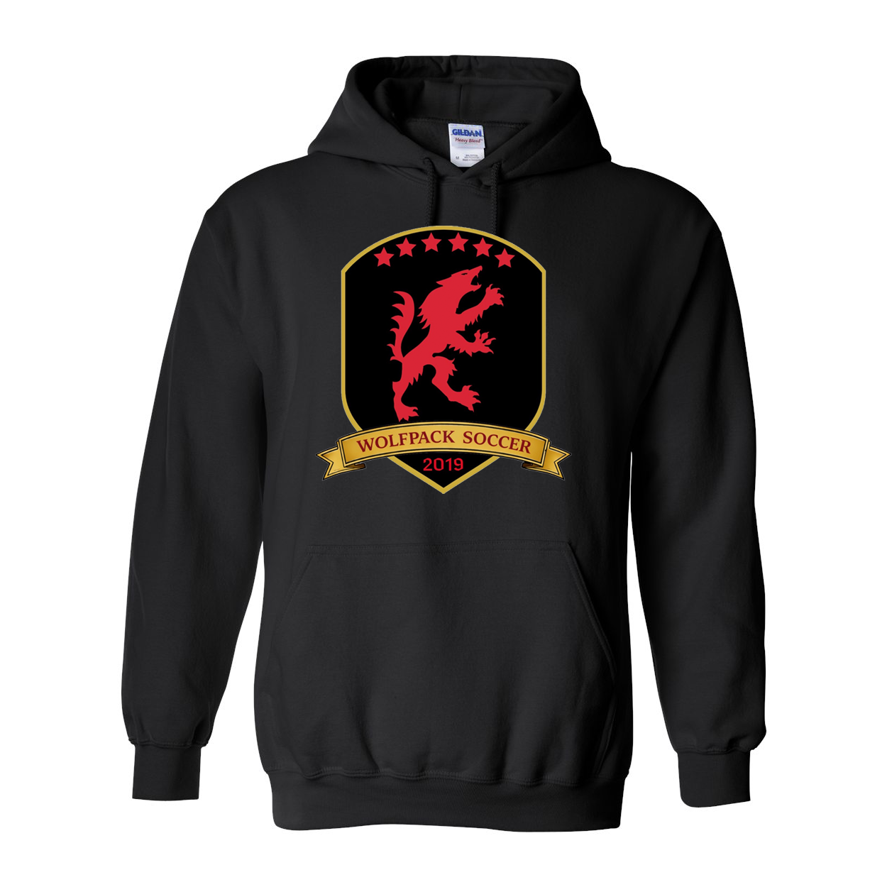 WolfPack Emblem Logo Hoodie