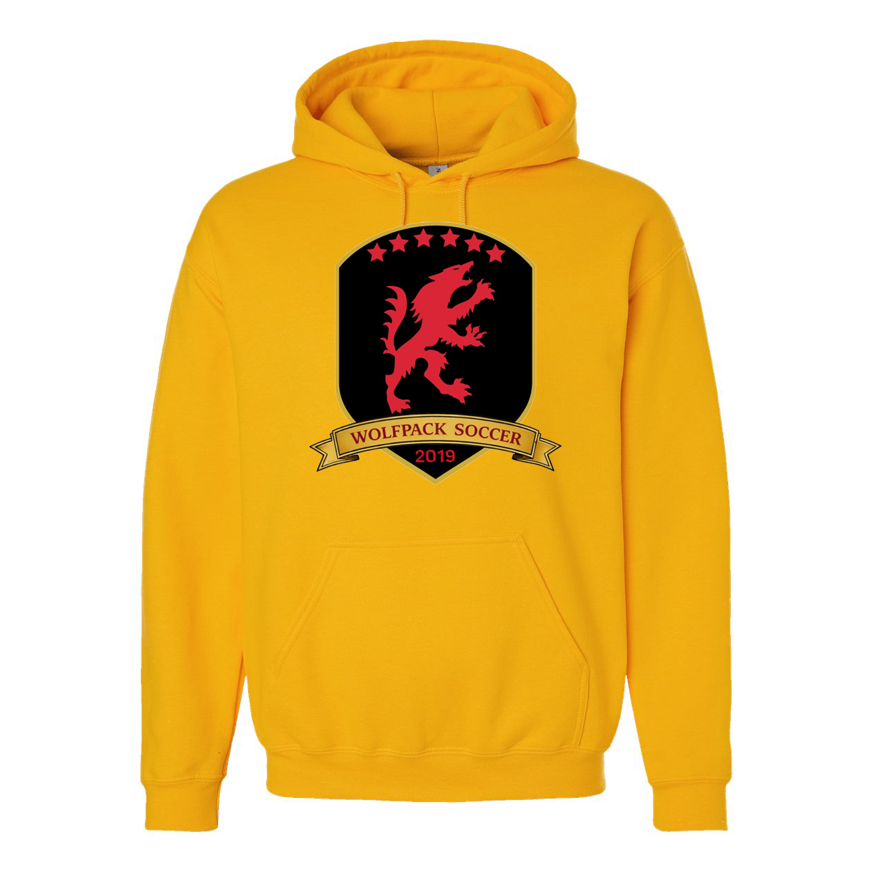 WolfPack Emblem Logo Hoodie