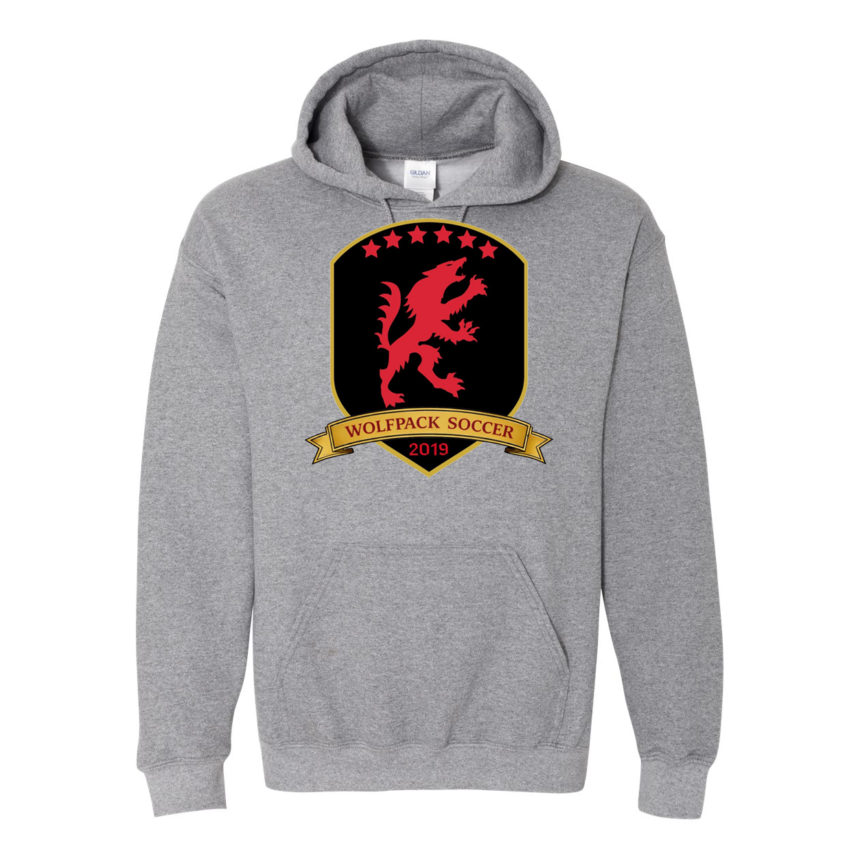 WolfPack Emblem Logo Hoodie