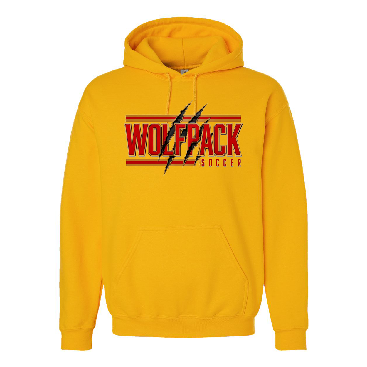 WolfPack Soccer Logo Hoodie