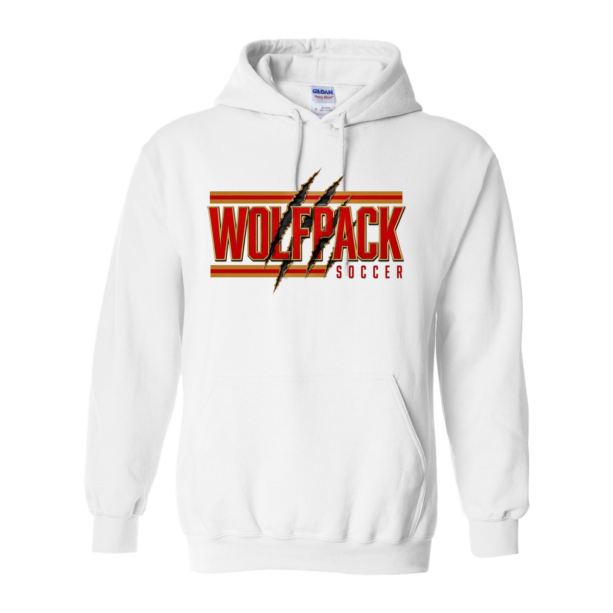 WolfPack Soccer Logo Hoodie