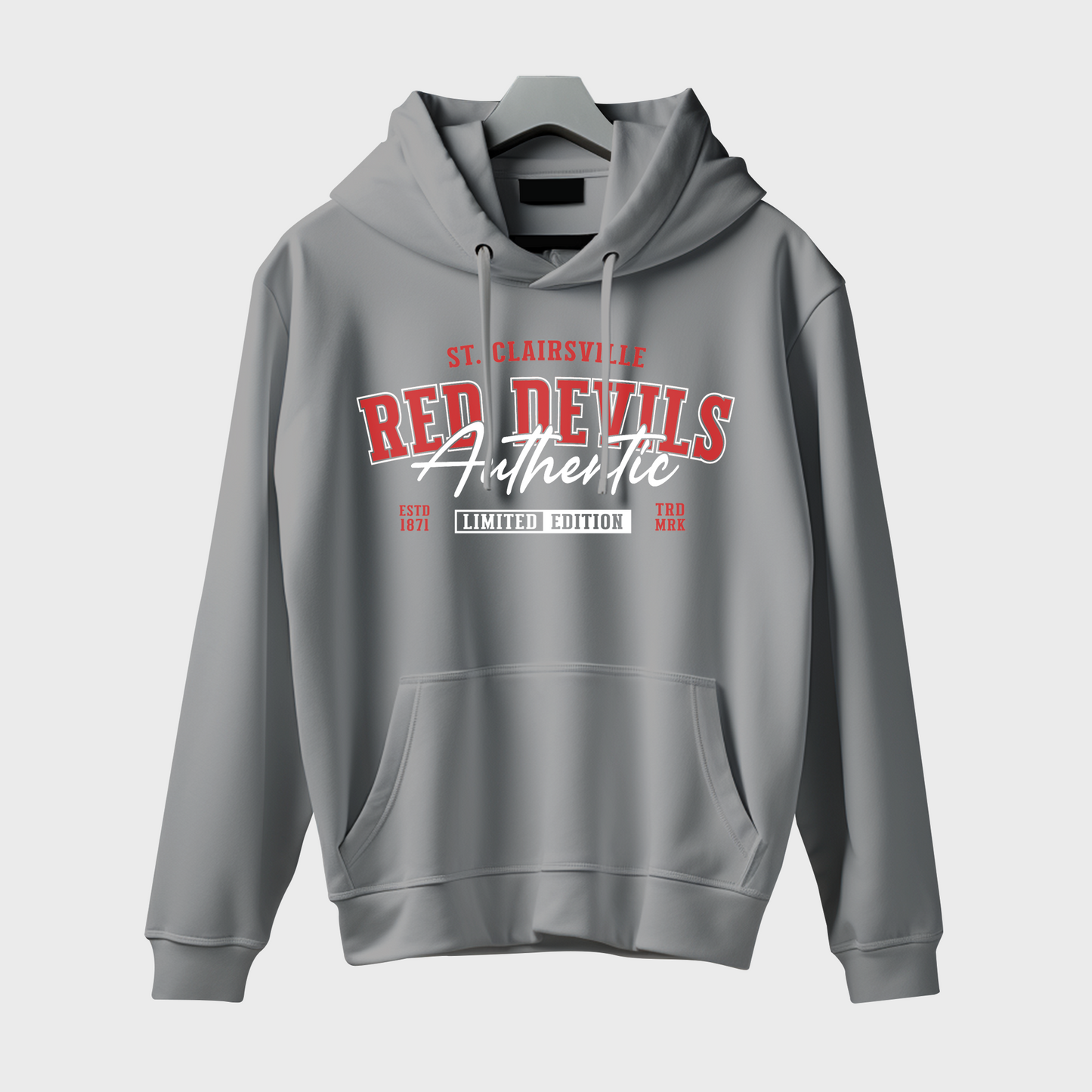 Red Devil Authentic Hoodie